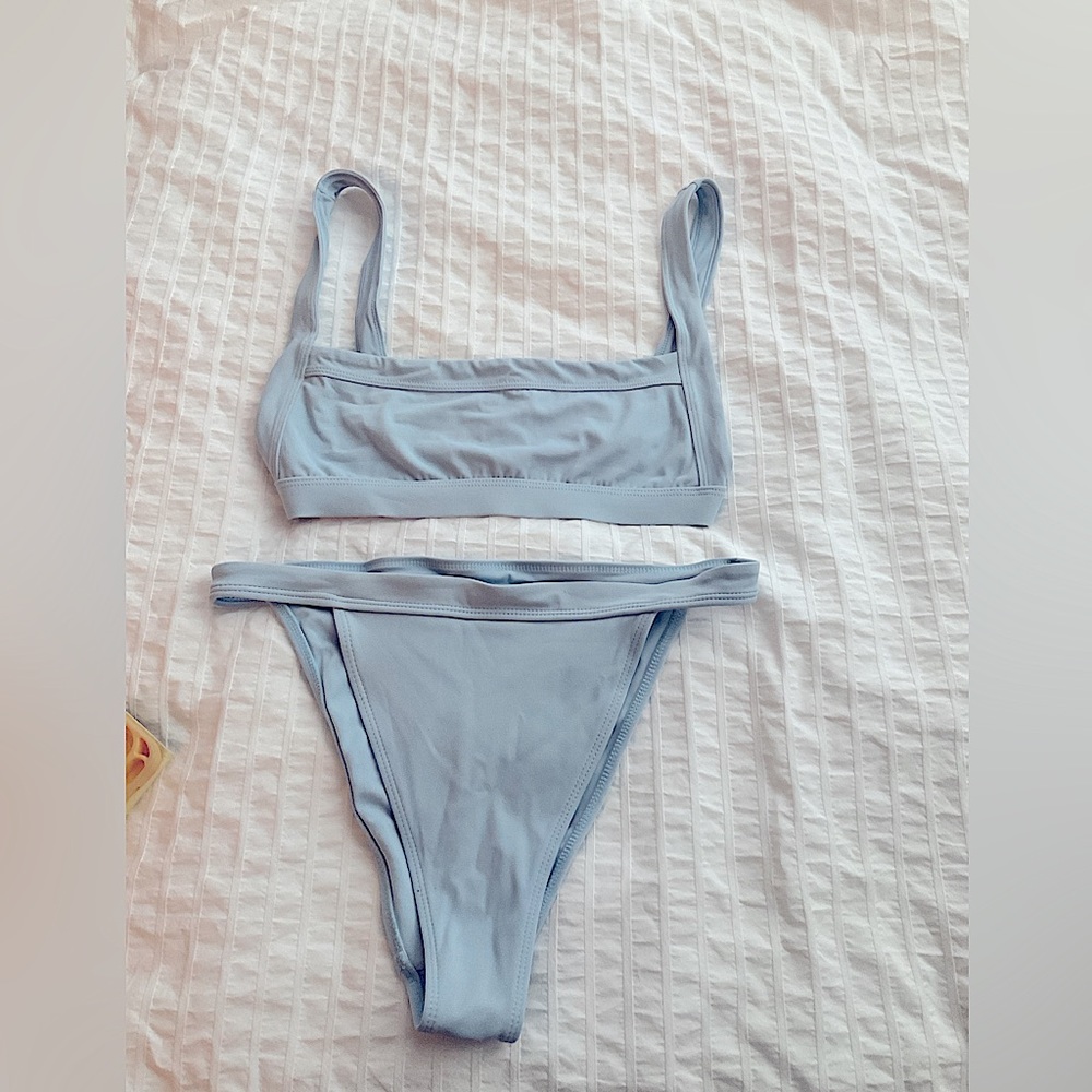 PacSun Light Blue Bikini Set